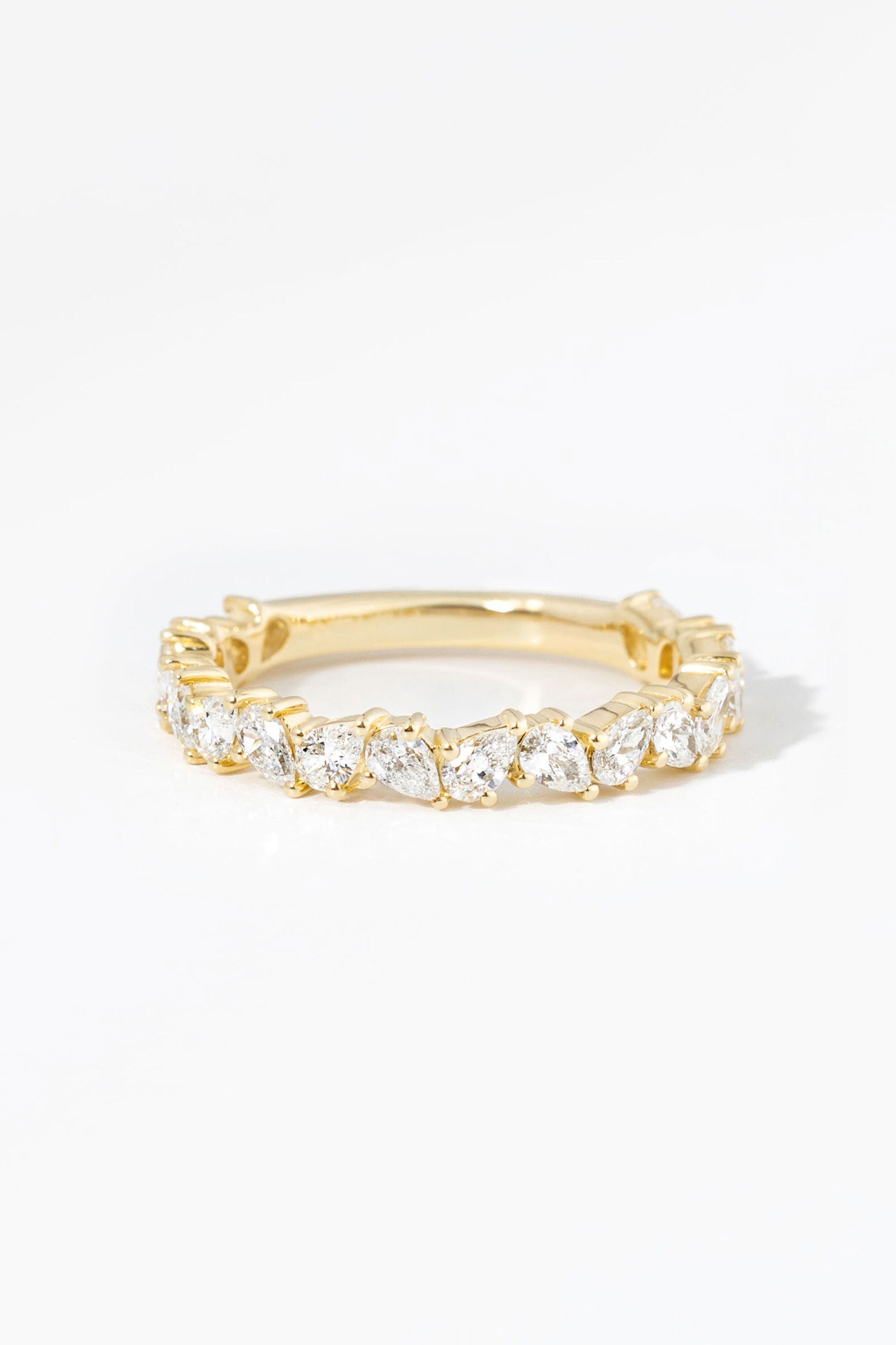 Offset Pear Lab Diamond Ring Rings Princess Bride Diamonds