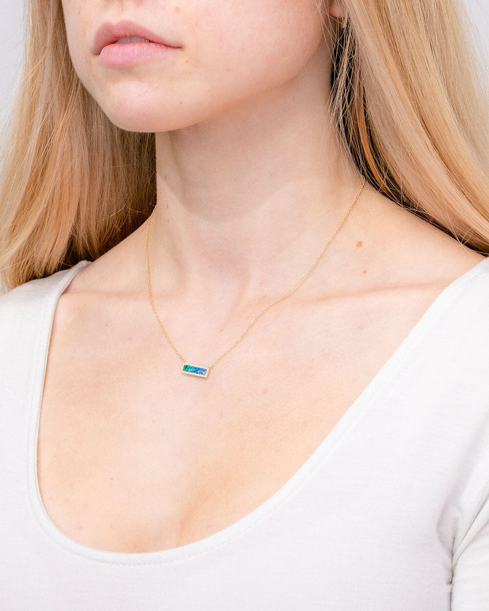 Opal Bar Necklace Necklaces Princess Bride Diamonds