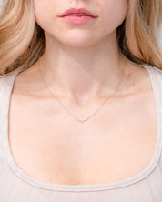 Opal & Diamond Curve Necklace Necklaces Princess Bride Diamonds
