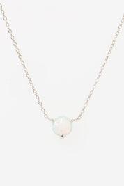 White Opal Necklace