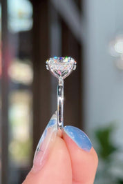 3.58ct D-VS1 Round Lab Diamond Kayla