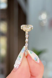 1.53ct E-VS1 Oval Lab Diamond Rei