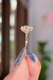 2.01ct D-VS1 Round Lab Diamond Caraline