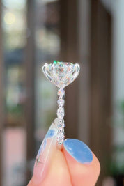 4.01ct D-VS1 Round Lab Diamond Ren