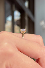 1.53ct D-VS1 Princess Lab Diamond Leah