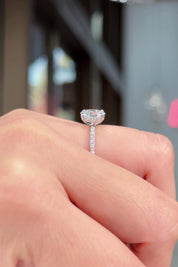 1.02ct E-VS1 Oval Lab Diamond Shelby