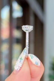 1.02ct E-VS1 Oval Lab Diamond Shelby