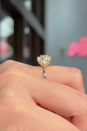 3.01ct D-VS1 Round Lab Diamond Caraline