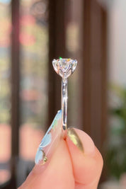 1.00ct D-VS1 Round Lab Diamond Caraline