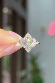 2.36ct D-VS1 Marquise Lab Diamond Sarah