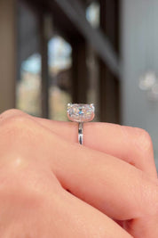 3.09ct D-VS1 Cushion Lab Diamond Kayla