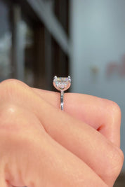 2.04ct D-VS1 Princess Lab Diamond Kayla