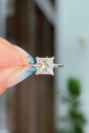 2.04ct D-VS1 Princess Lab Diamond Kayla