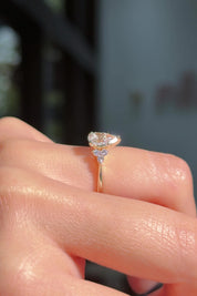 1.00ct D-VS1 Pear Lab Diamond Lindsey