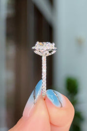 2.02ct D-VVS2 Heart Lab Diamond Leilani
