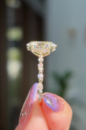 3.01ct D-VS1 Oval Lab Diamond Rei