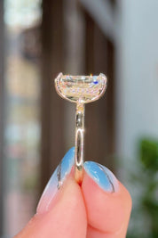 4.03ct D-VS1 Radiant Lab Diamond Kayla