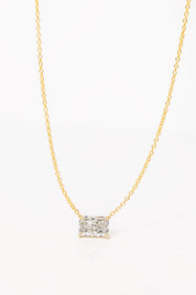 1ct Brandi Radiant Necklace