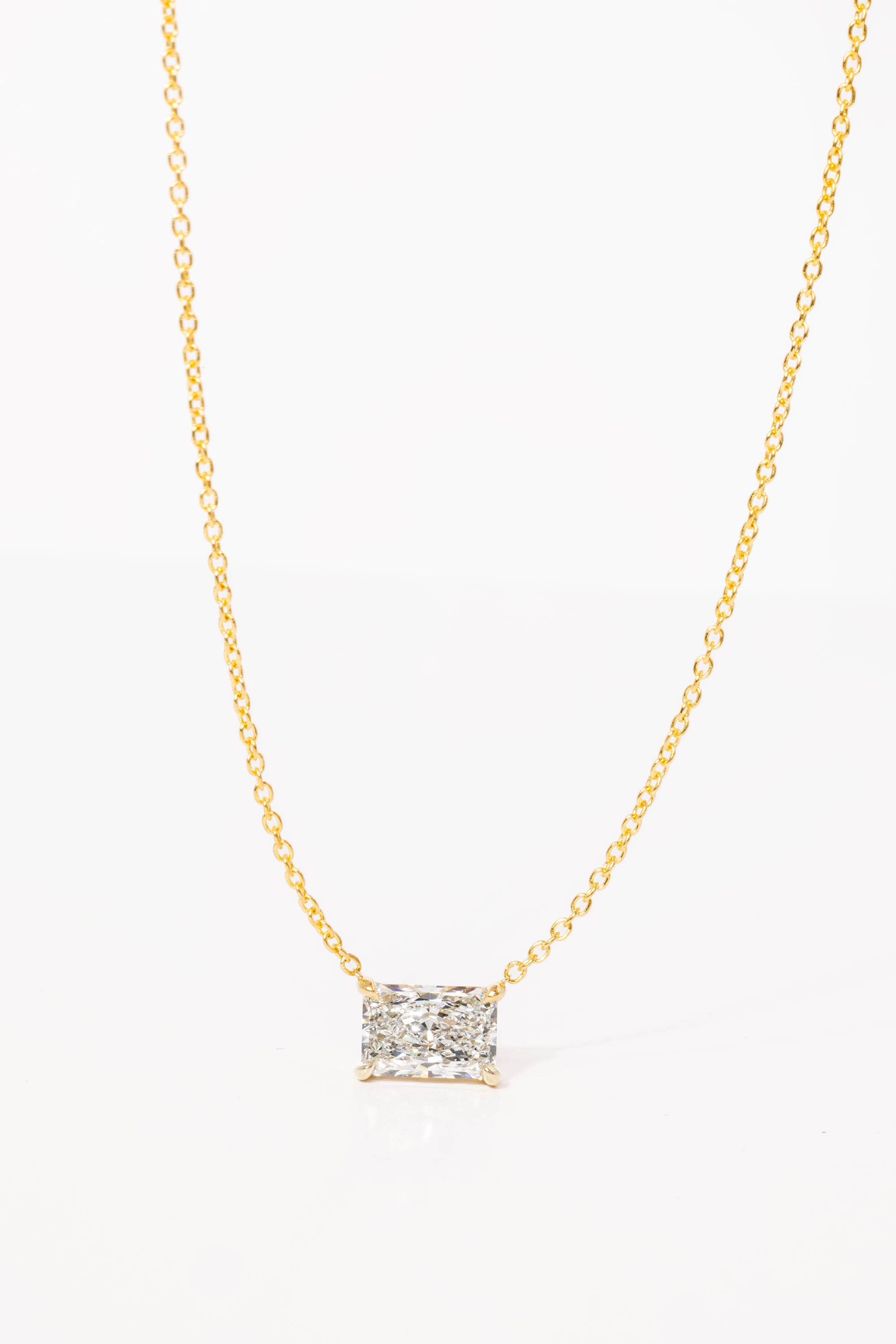 1ct Brandi Radiant Necklace