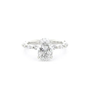 Rei Oval Engagement Rings Princess Bride Diamonds