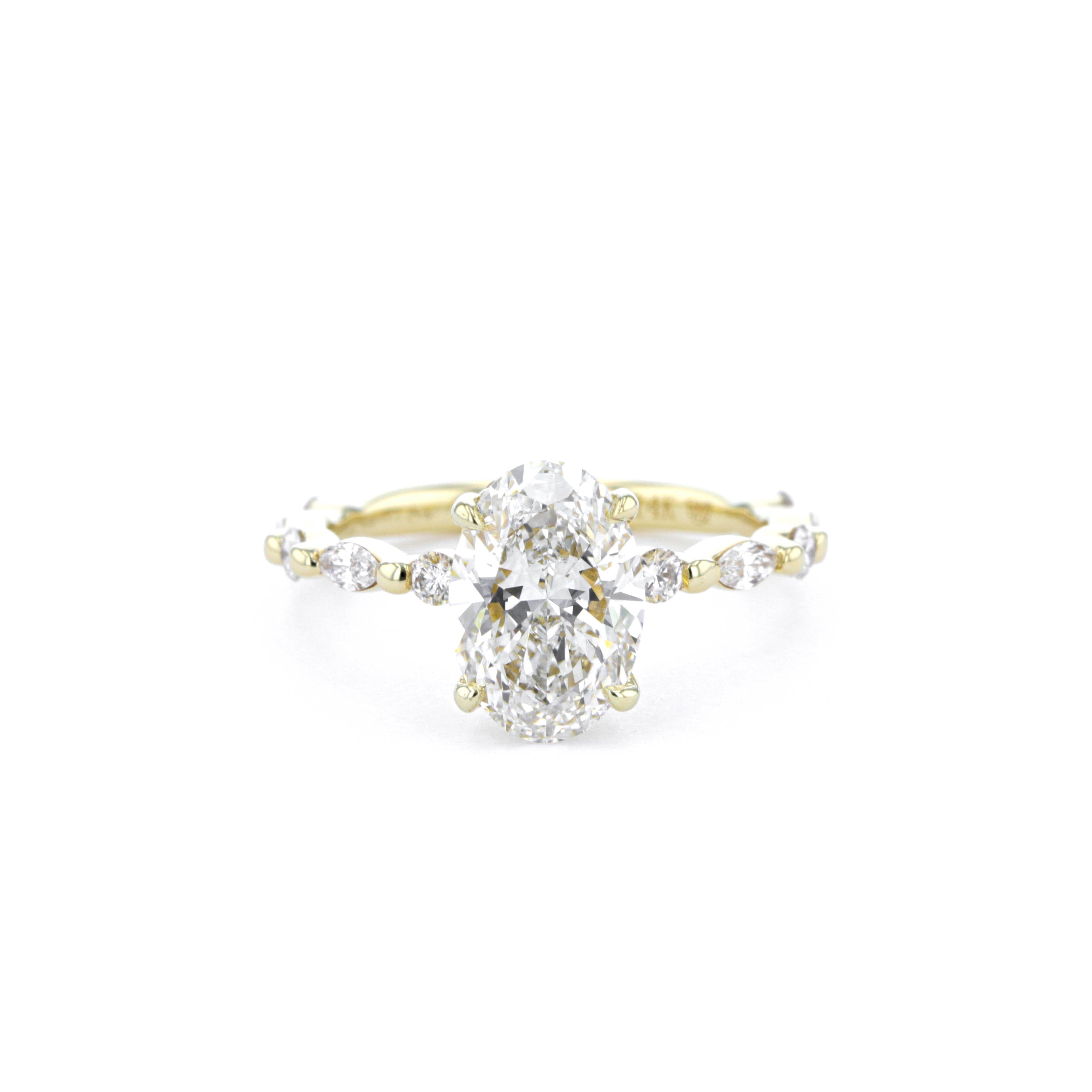 Rei Oval Engagement Rings Princess Bride Diamonds