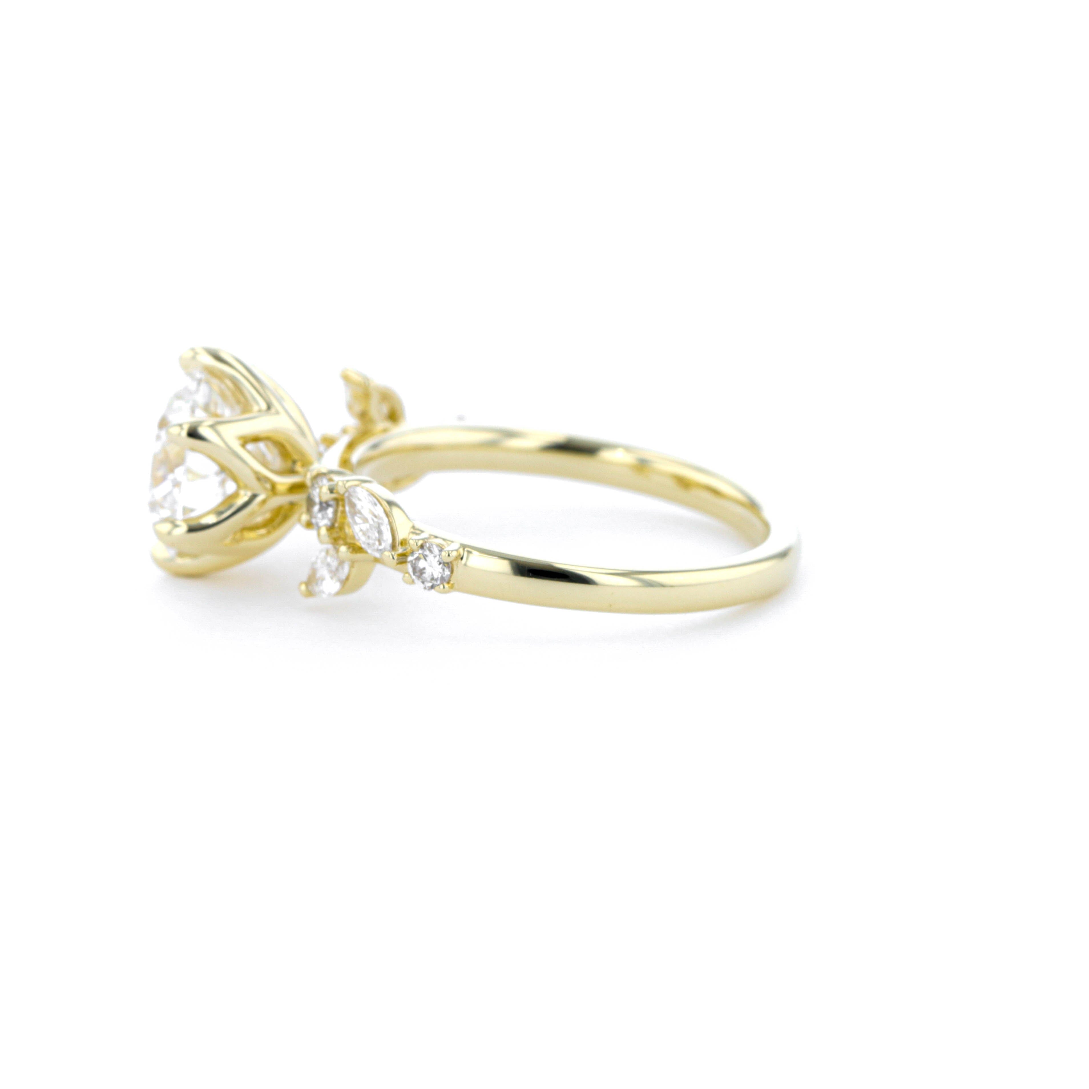 Sage Round Engagement Rings Princess Bride Diamonds