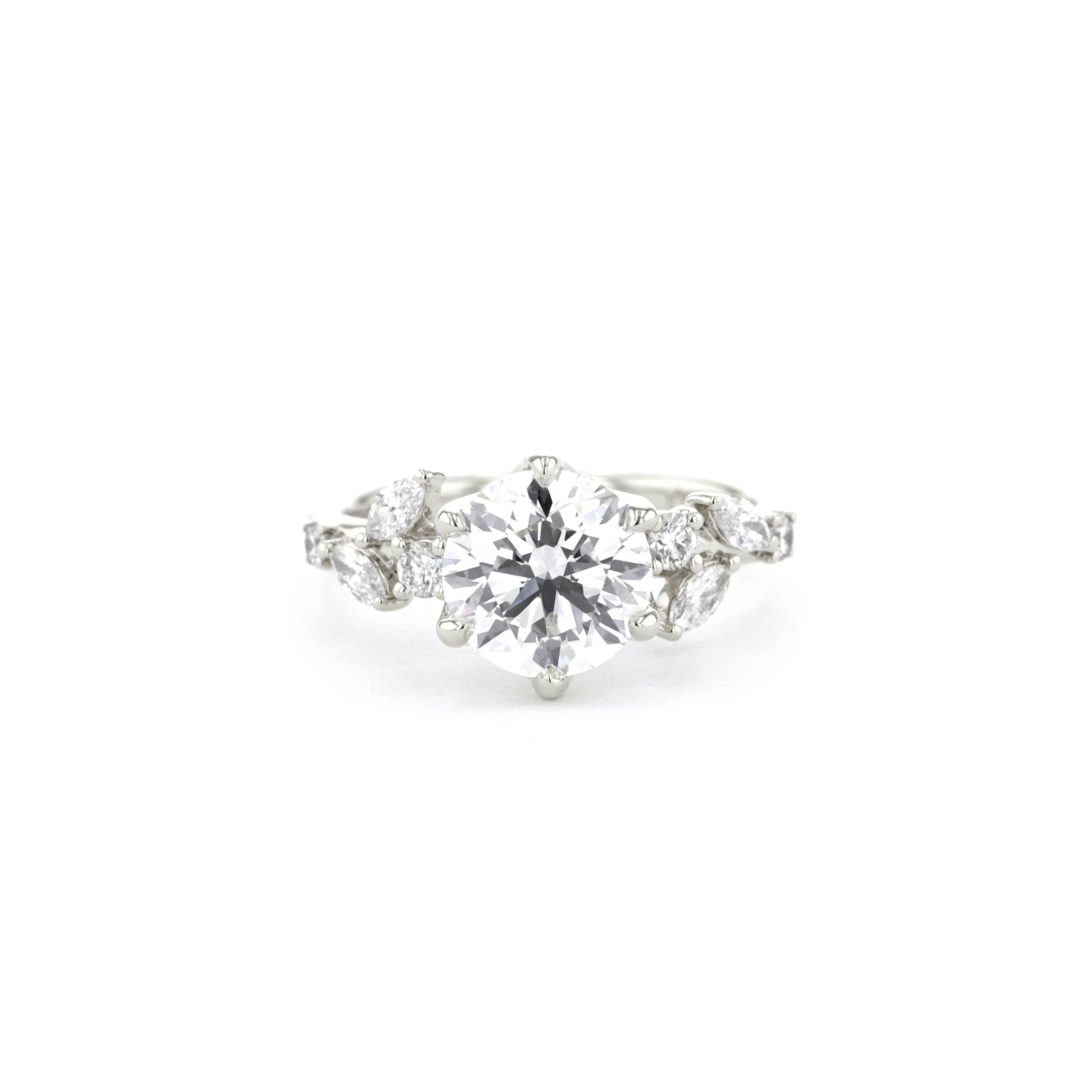 Sage Round Engagement Rings Princess Bride Diamonds