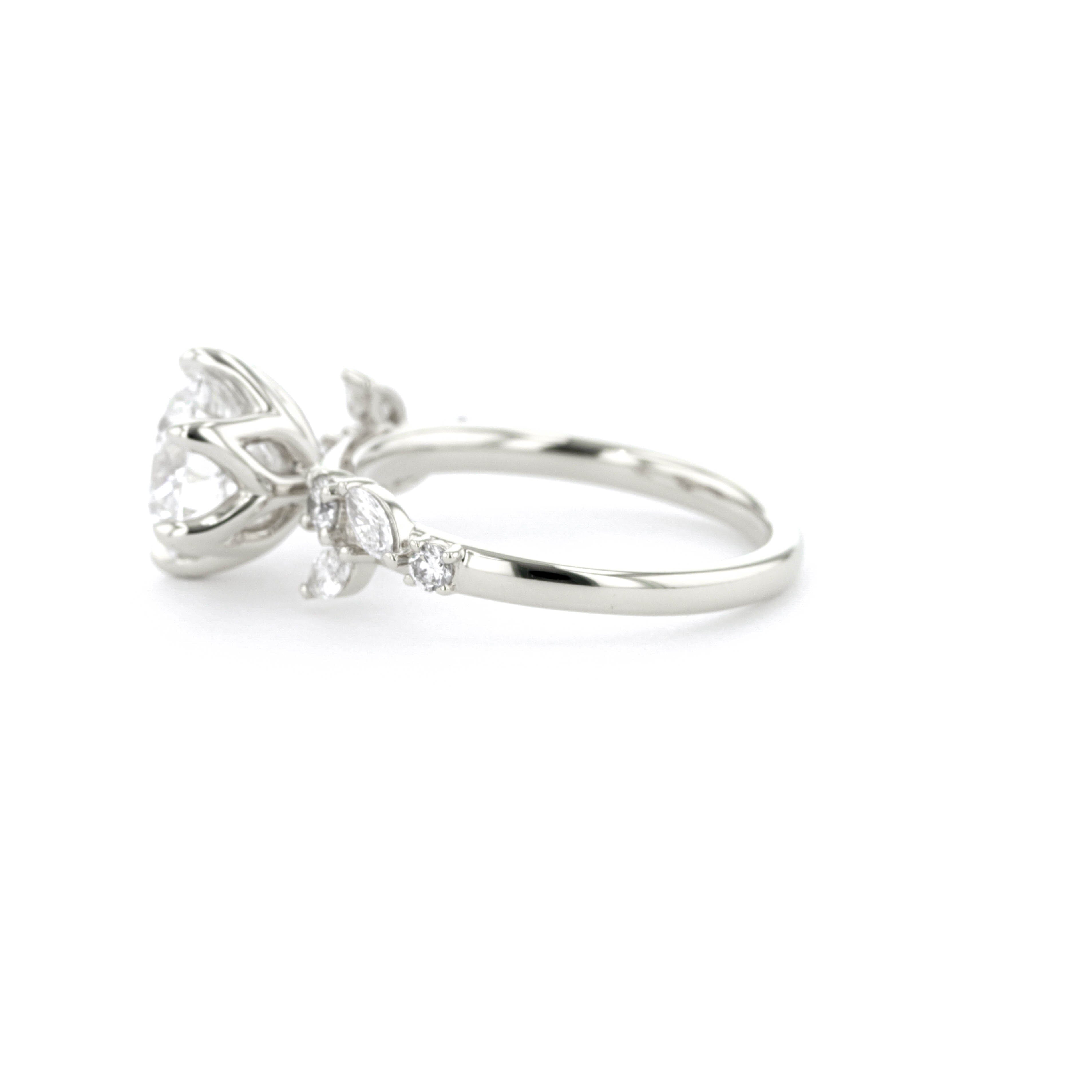 Sage Round Engagement Rings Princess Bride Diamonds