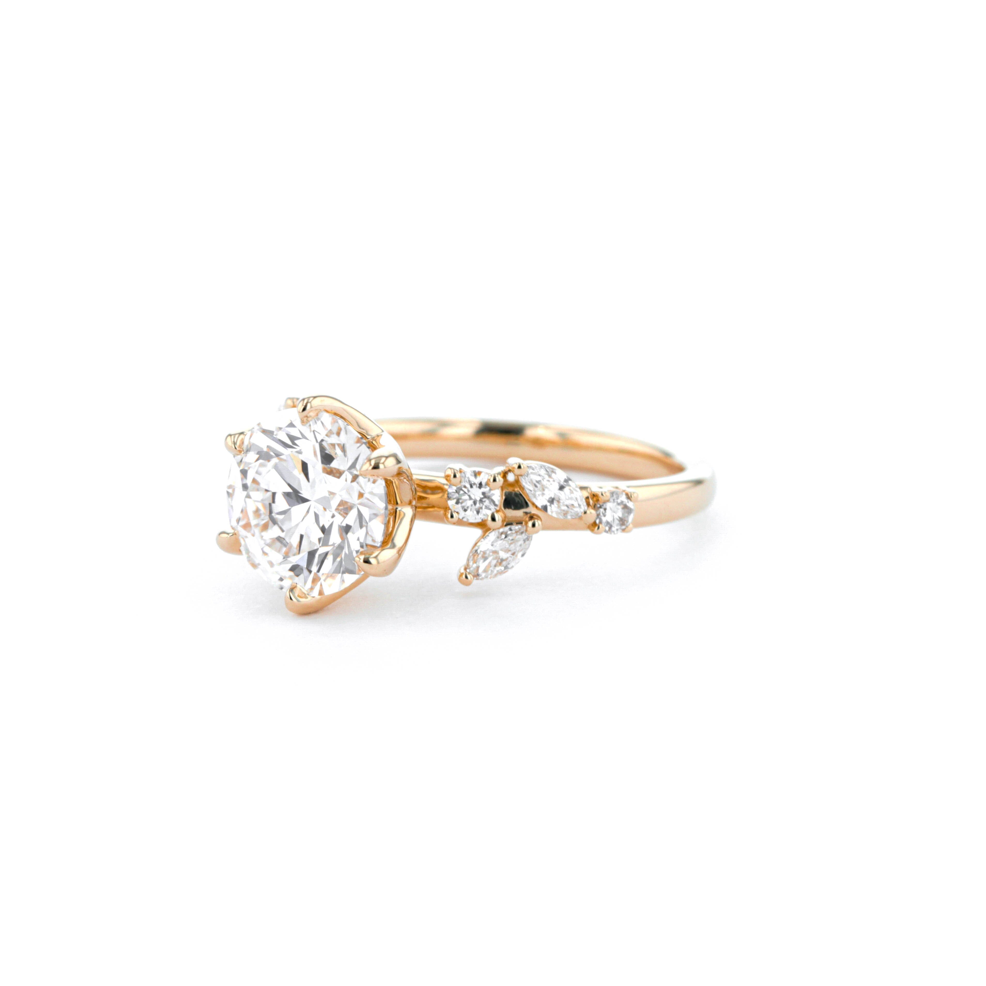 Sage Round Engagement Rings Princess Bride Diamonds