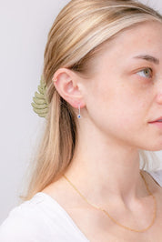 Sapphire & Diamond Halo Drops Earrings Princess Bride Diamonds