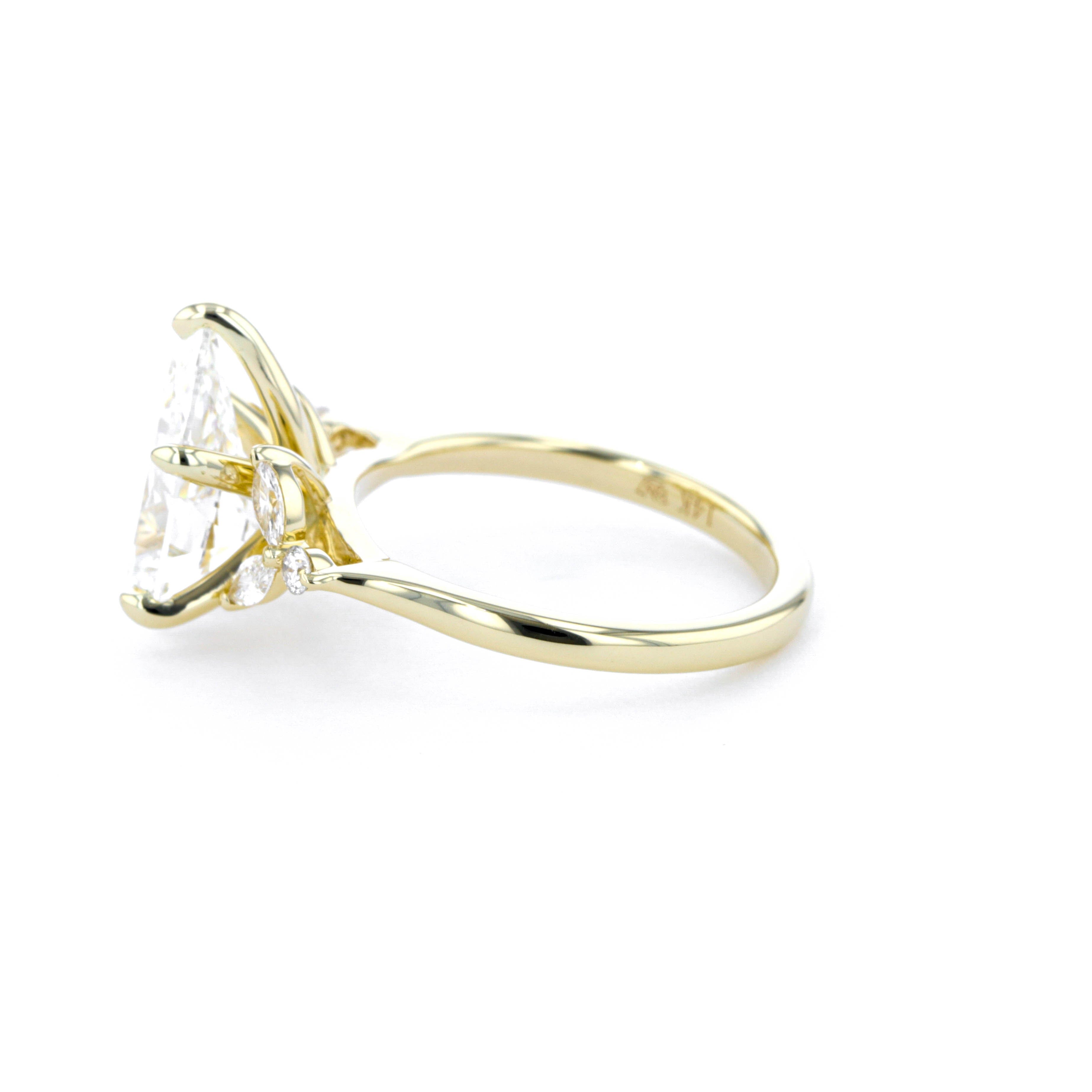 Sarah Pear Engagement Rings Princess Bride Diamonds