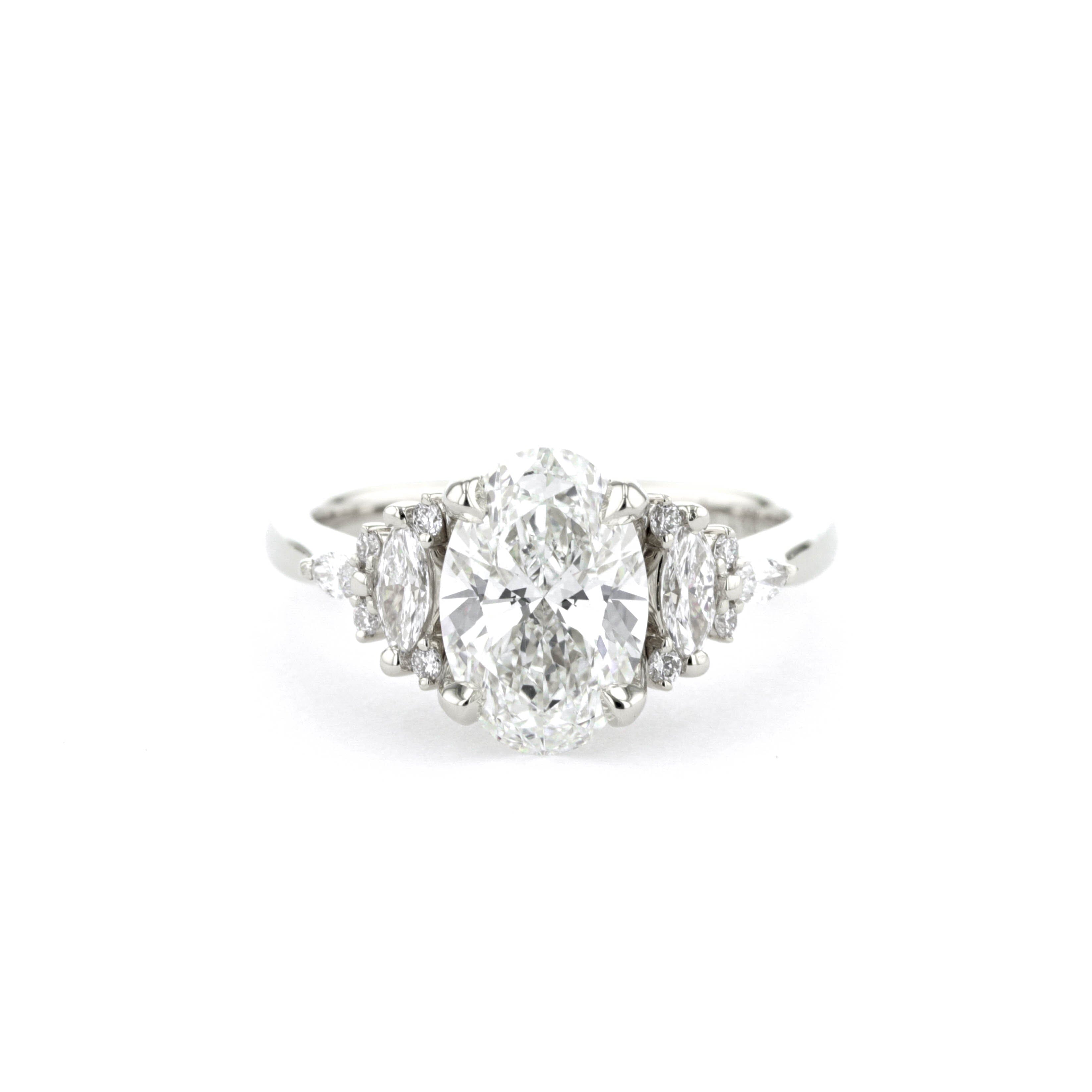 Sophia Oval Engagement Rings Princess Bride Diamonds