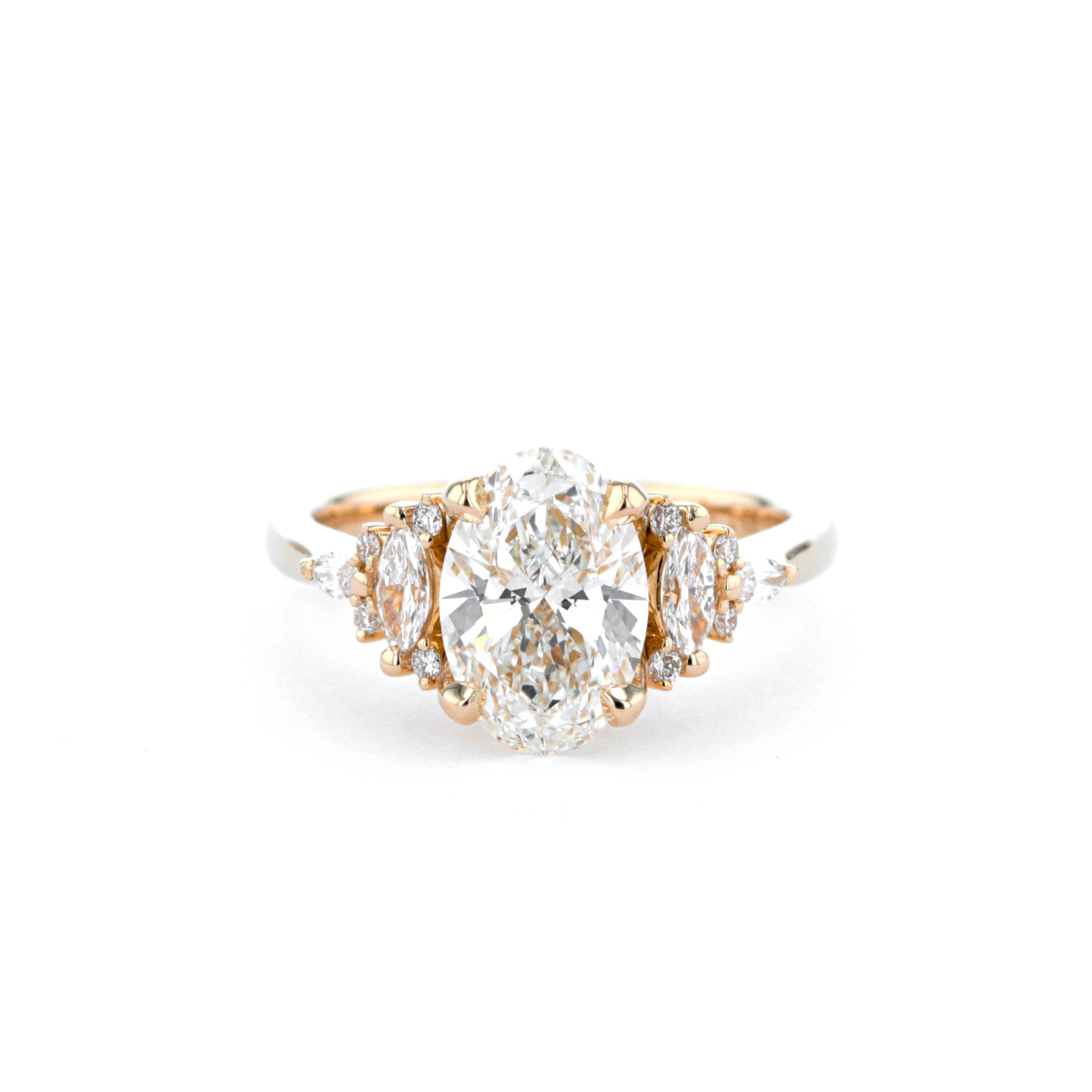 Sophia Oval Engagement Rings Princess Bride Diamonds