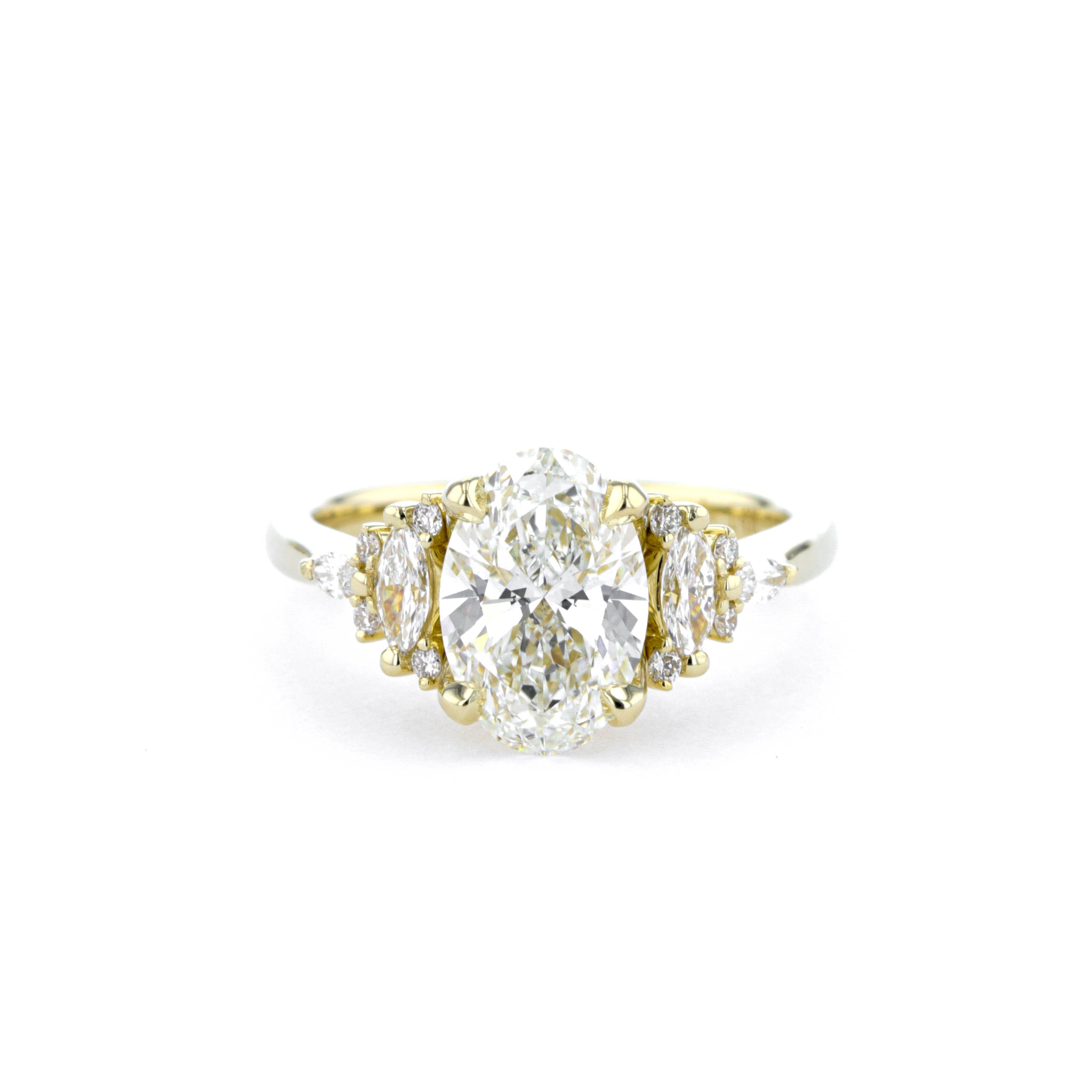 Sophia Oval Engagement Rings Princess Bride Diamonds