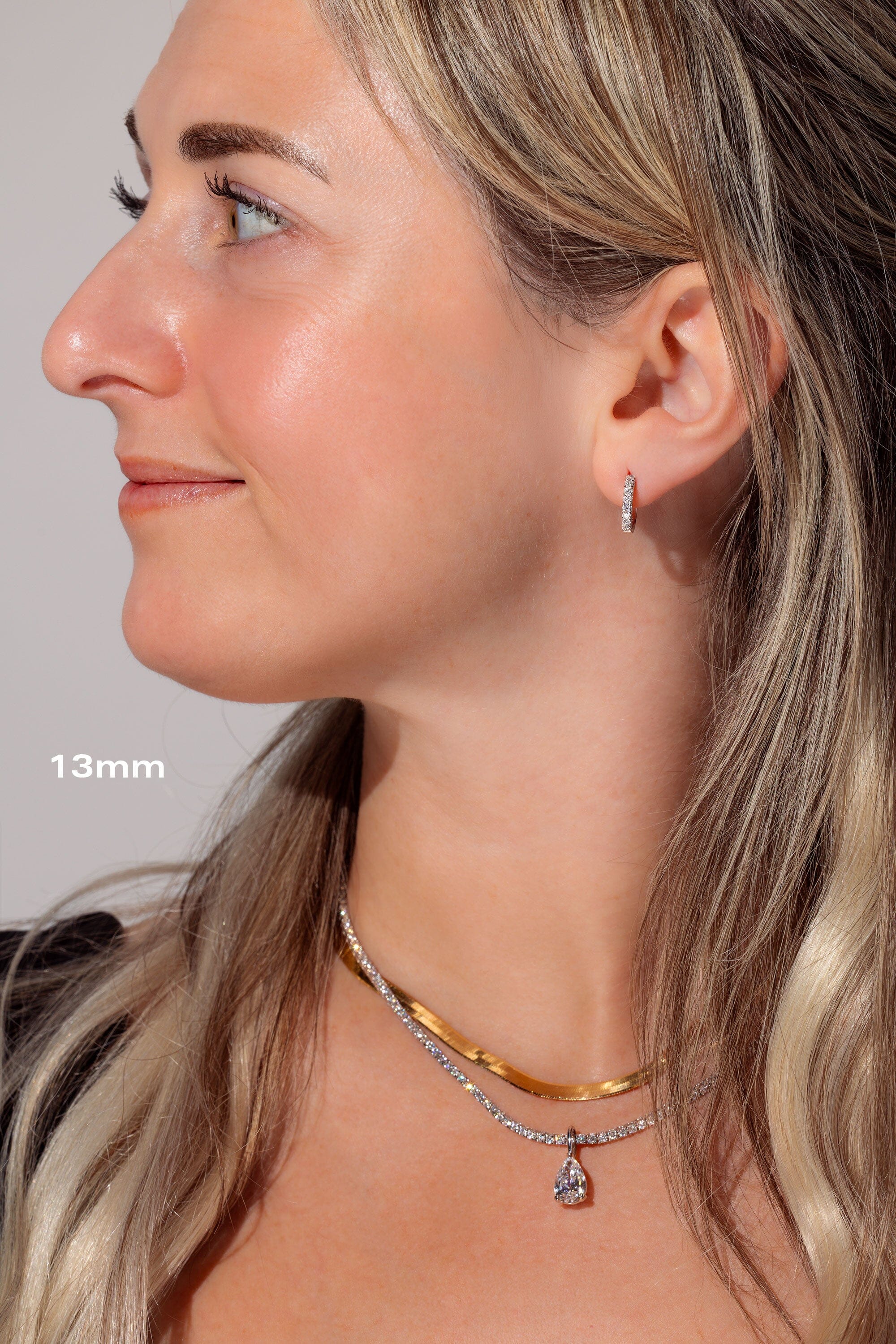 The Perfect Pavé Hoop Earrings Princess Bride Diamonds