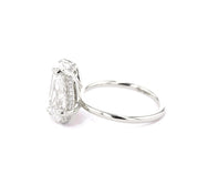 Toi et Moi Kayla High Polish Engagement Rings Princess Bride Diamonds