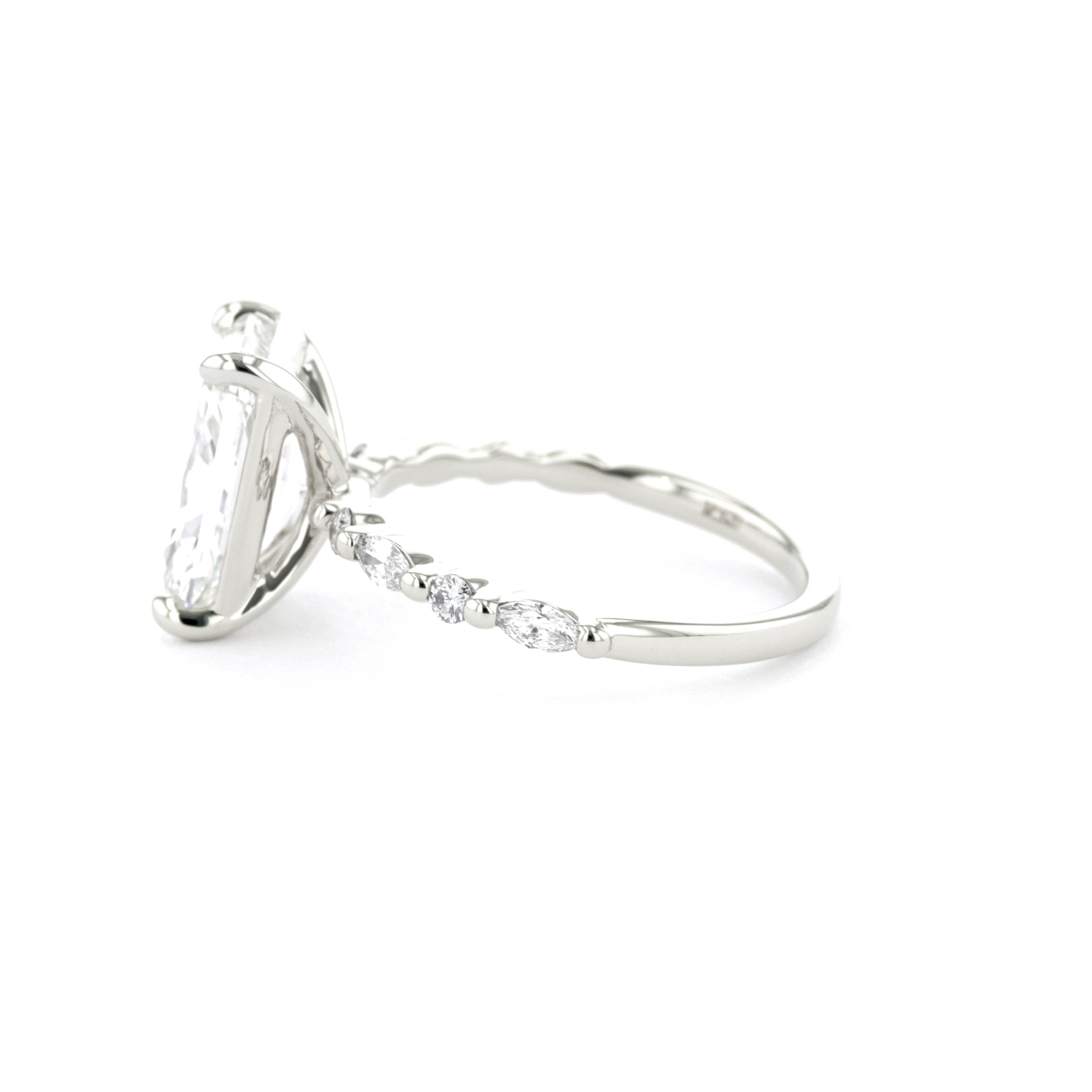 Tori Radiant Engagement Rings Princess Bride Diamonds