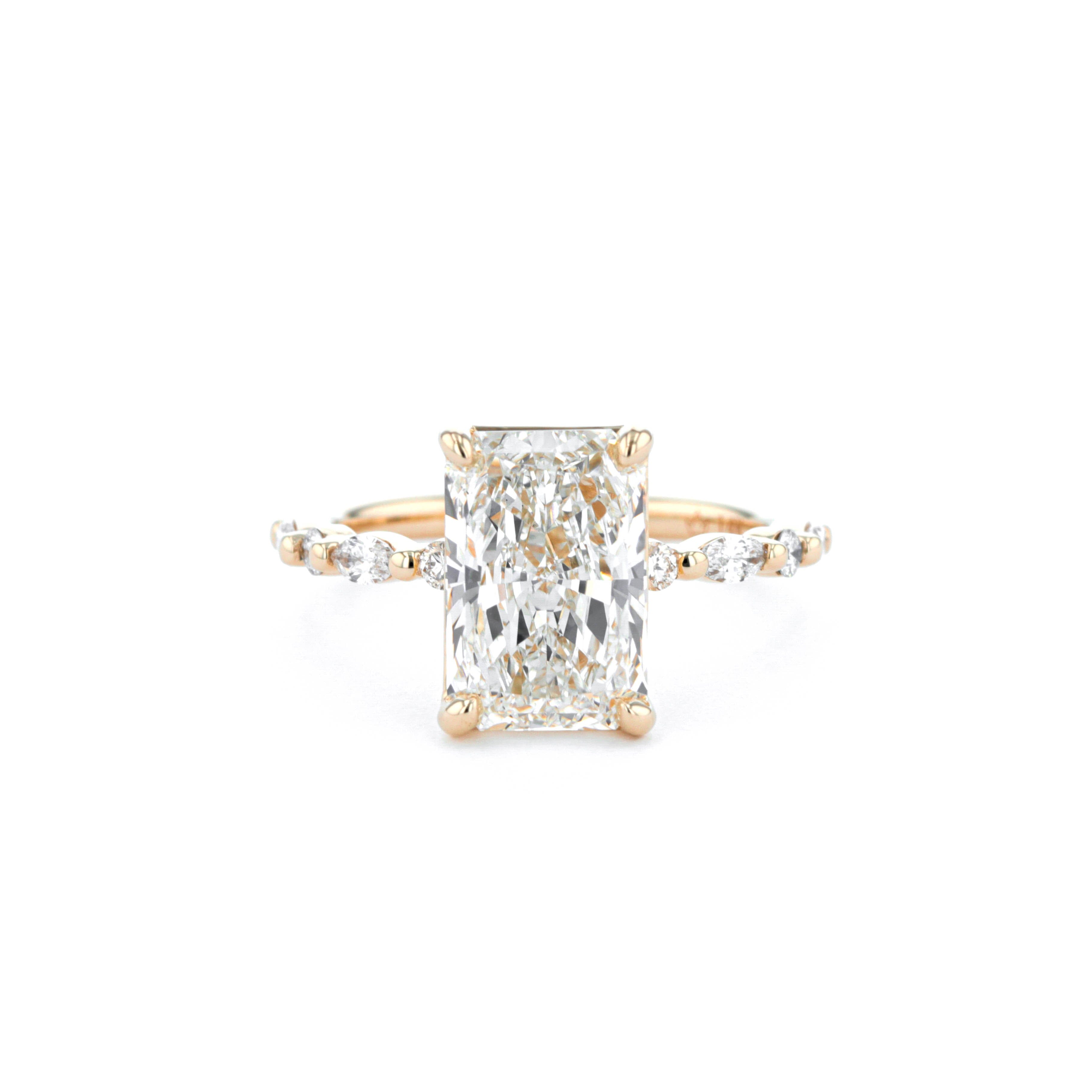 Tori Radiant Engagement Rings Princess Bride Diamonds