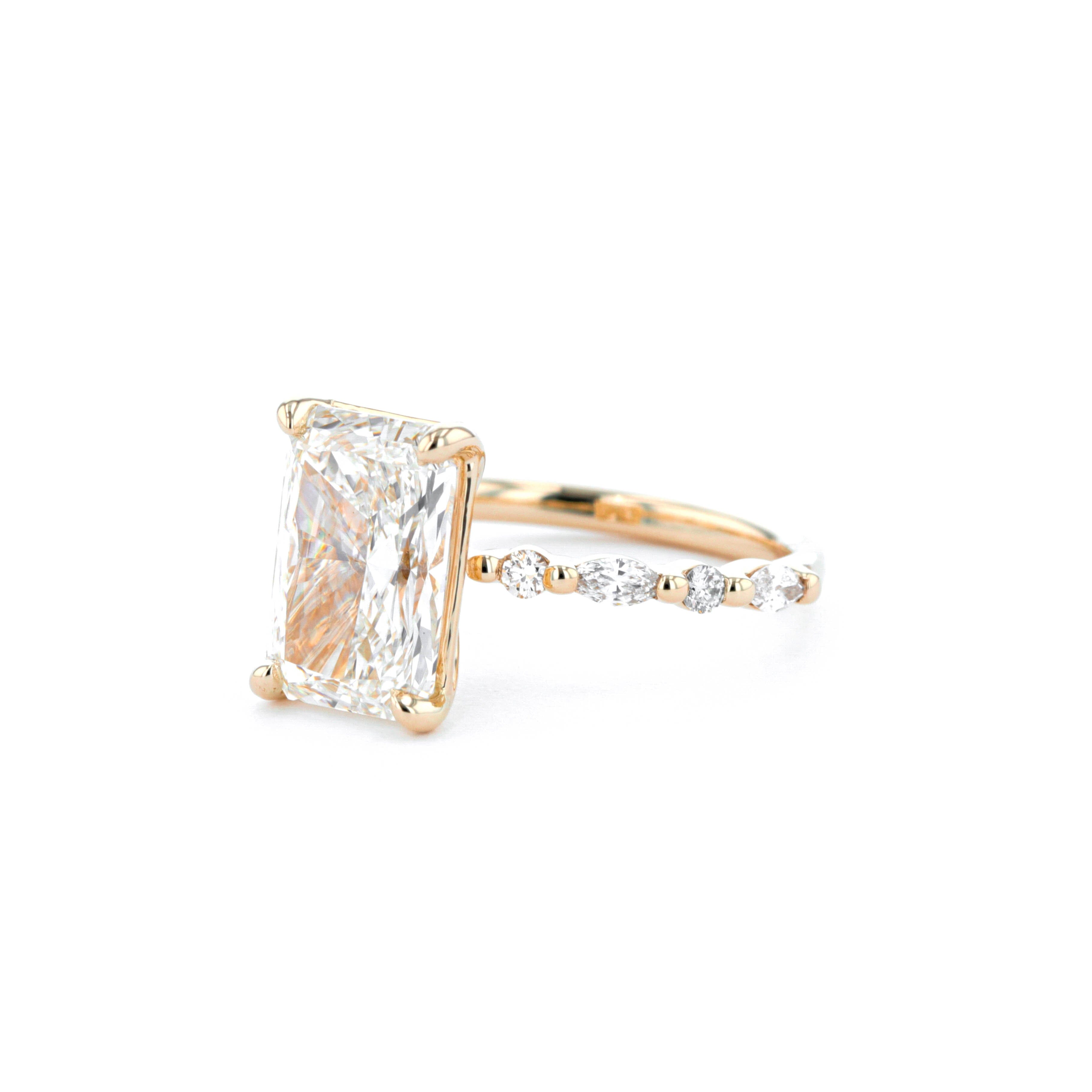 Tori Radiant Engagement Rings Princess Bride Diamonds
