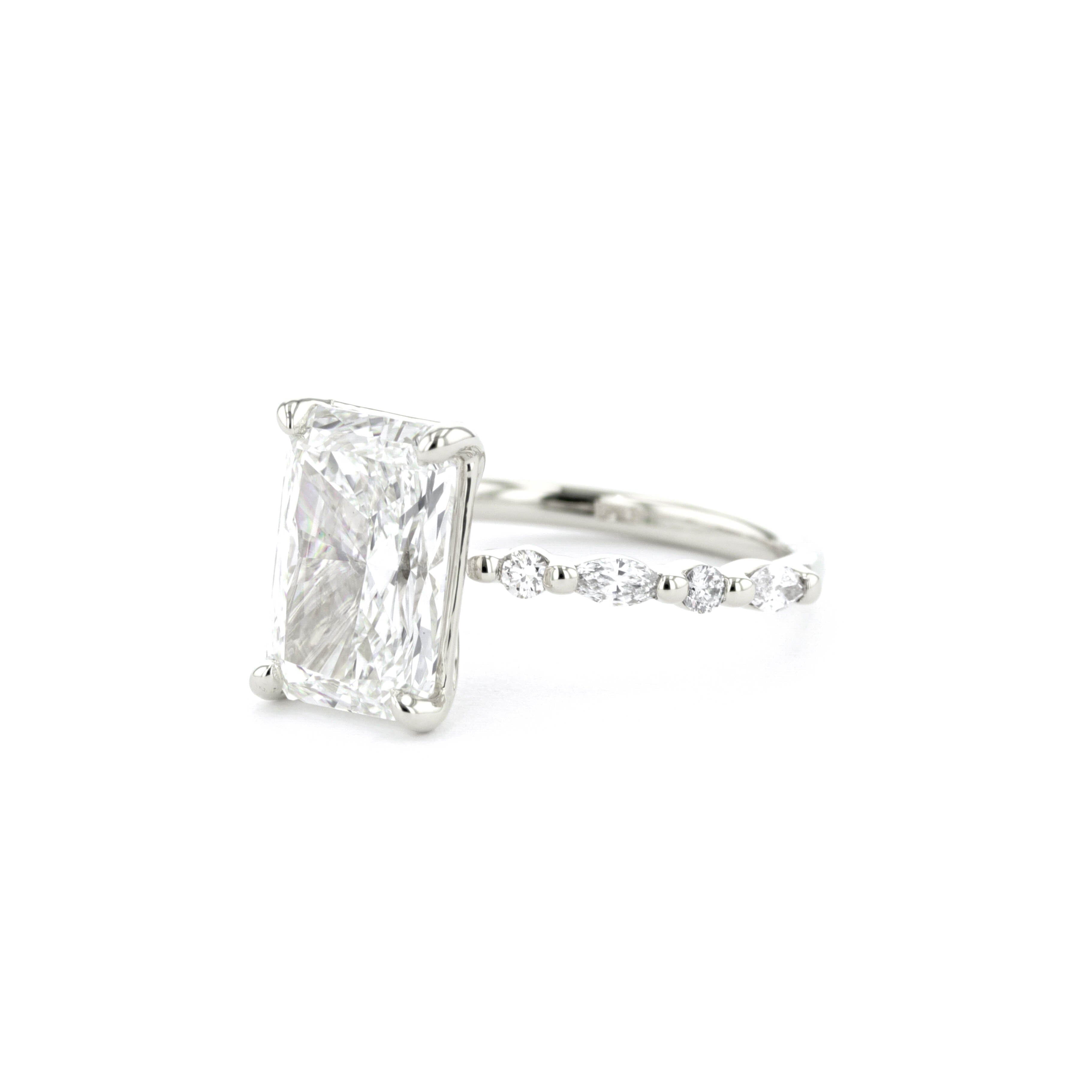 Tori Radiant Engagement Rings Princess Bride Diamonds