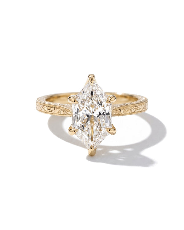 Victoria Dutch Marquise Hand Engraved