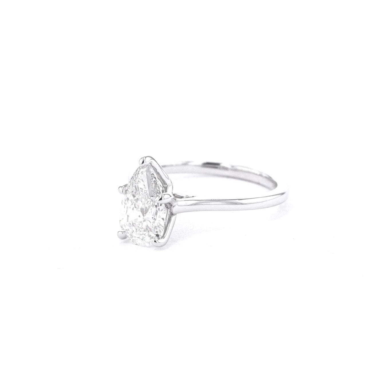 Victoria Pear High Polish Engagement Rings Princess Bride Diamonds