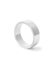 7mm Flat Polish Band with Diamond Edges