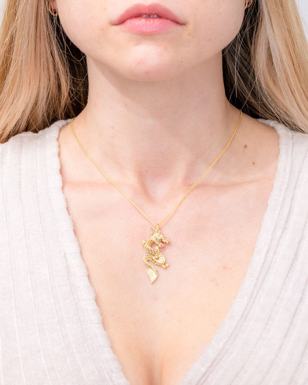 Year of the Dragon Pendant Necklaces Princess Bride Diamonds