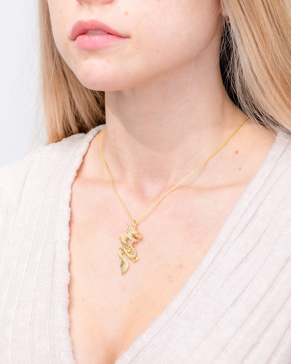 Year of the Dragon Pendant Necklaces Princess Bride Diamonds