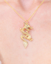Year of the Dragon Pendant Necklaces Princess Bride Diamonds