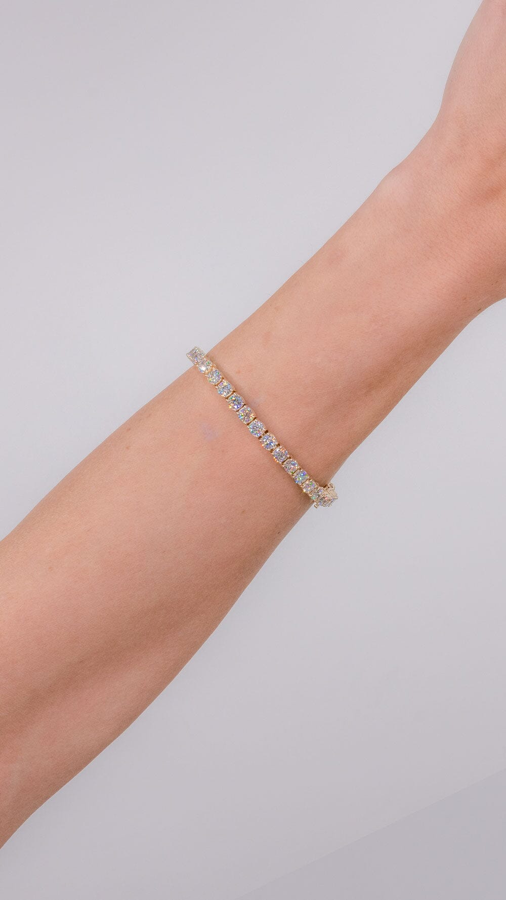 10.54ct F+ VS+ Lab Diamond Tennis Bracelet Bracelets Princess Bride Diamonds