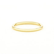 1.6mm High Polish Band Rings Princess Bride Diamonds