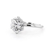 1.6mm Juliette Round High Polish Engagement Rings Princess Bride Diamonds
