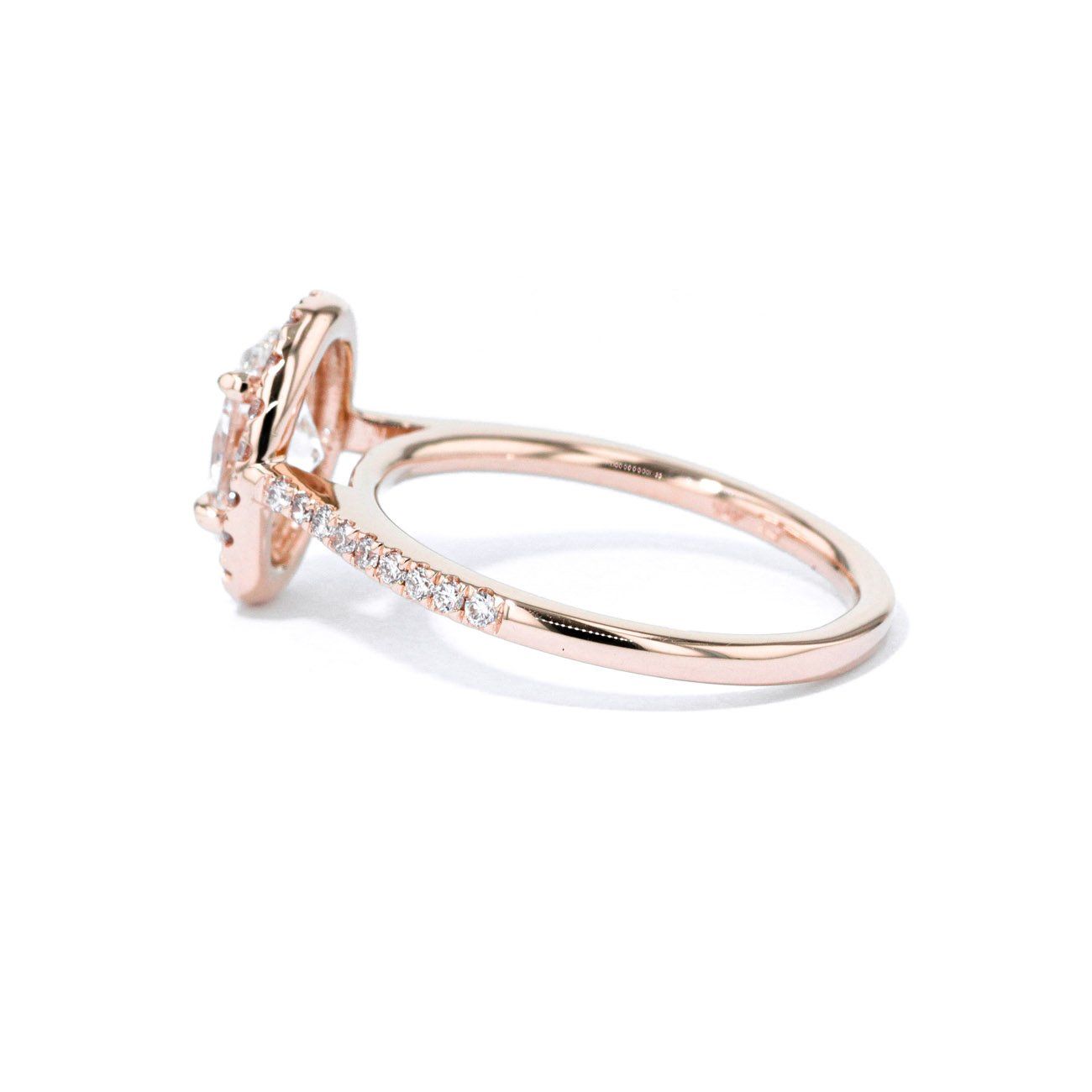 1.6mm Lynn Oval Engagement Rings Princess Bride Diamonds